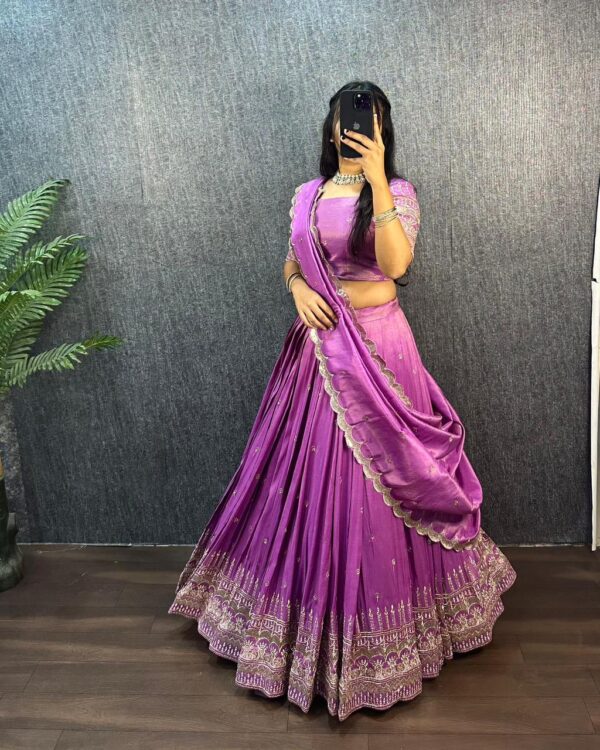 WhatsApp Image 2026-01-06 at 19.43.52 Luxury South Tissu Silk Lehenga with Heavy Sequence Work